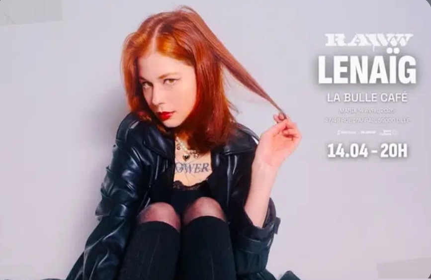 Rawww: Lenaïg À La Bulle Café